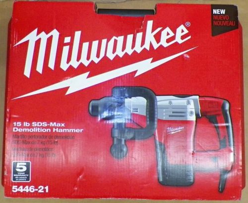 Milwaukee 5446-21 14 amp sds-max demolition hammer new for sale
