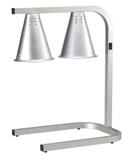 Adcraft hl-2 countertop heat lamp food warmer 2 bulbs **nib** for sale
