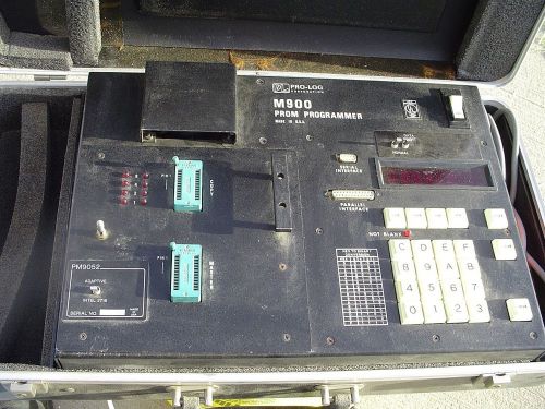 Prom Programmer, Pro Logic M900 Universal, with Case and Extra Plug-in Modules