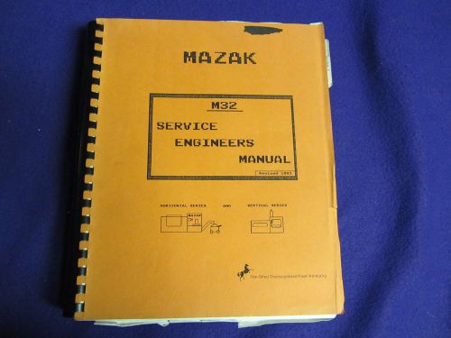 Mazak Service Engineers Manual for Mazatrol M-32