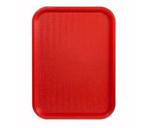 Winco FFT-1216R Red Fast Food Tray
