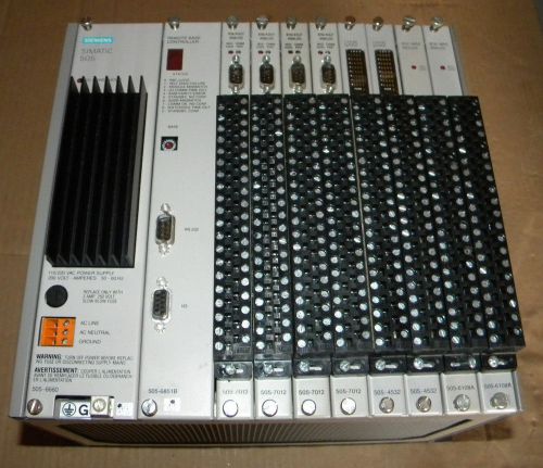 SIEMENS 505-6508 505-6660 4 X 505-7012 2 X 505-4532 2 X 505-6108A