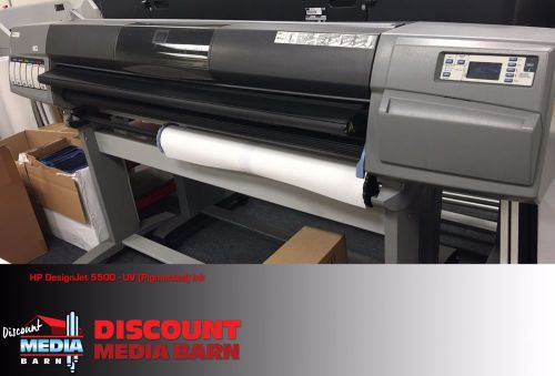 HP DesignJet 5500 - 60&#034; (UV ink) - EagleJet II - Q1253E + Ink, Stand, and Heads