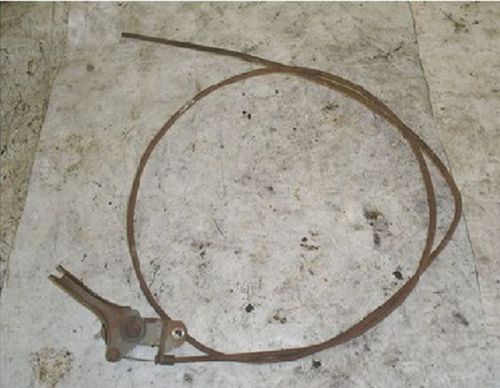 TroyBilt Roto Tiller Mdl Horse Tecumseh HH50 Choke Cable &amp; Lever