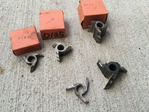 Lot Of 5 Delta Shaper Cutters Woodworking Router Bits