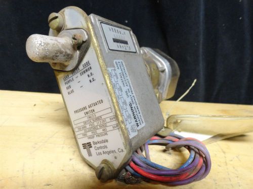 Barksdale controls * pressure actuated switch * pn c9612-3 * new no box for sale