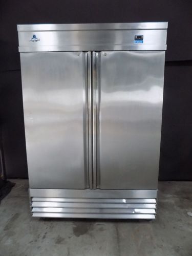 Ascend jfd-48f 2 door stainless steel freezer for sale