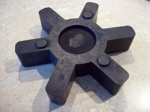 New lovejoy martin type l-190 buna n rubber solid center spider for jaw coupling for sale
