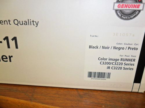 CANON GPR11 Black toner stk#7629A001AA ColorImageRunner C3200-20 Yields:25K