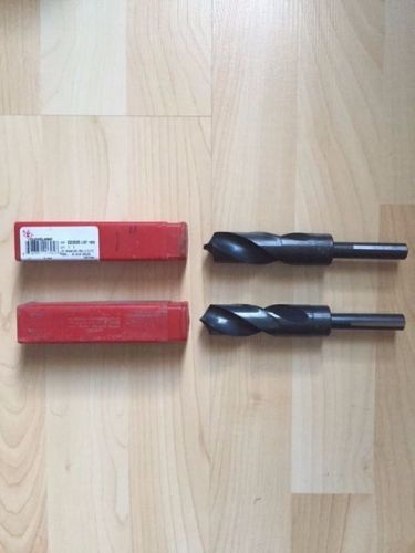 New cleveland 1/2&#034; shank 1&#034; diameter tool drill bits pack of 2 for sale