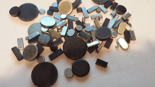 Steel shapes, metal pieces for crafts. 15 oz.