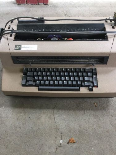 ibm correcting selectric iii