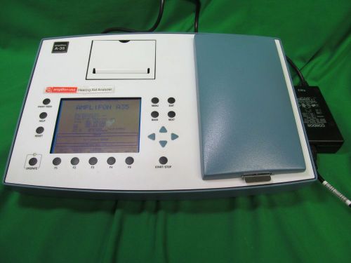 Amplifon Frye A-35 FP-35 Hearing Aid Analyzer w/ Power Supply Adapter