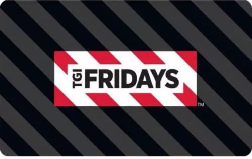 Get a $50 TGI Fridays Gift Card  - Email delivery