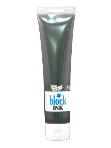 Handy Art 308-060 Water Soluble Block Printing Ink Tube, Black, 5-Ounce