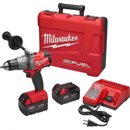 Genuine milwaukee m18 fuel 1/2&#034; hammer drill/driver kit 2704-22 for sale