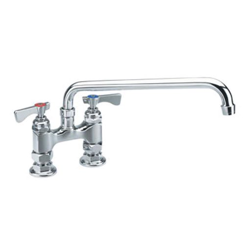 Krowne 15-408l - royal 4&#034; center raised deck mount faucet, 8&#034; spout, low lead for sale