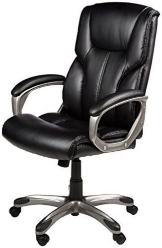 High back executive chair ergonomic comfort support upholstered leather for sale