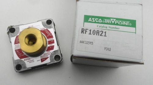 ASCO TRI POINT RF 10A21 Pressure Switch/ Transducer