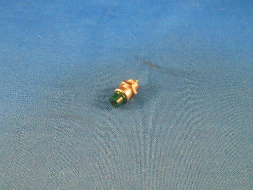 HLA3010H1230GBT GREEN LIGHT IND. ROUND SCREW IN W/ BLK B ON FACE NEW OLD STOCK