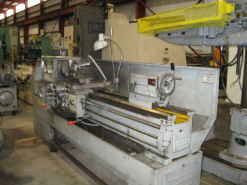 Lathe: 16&#034;/23&#034; x 60&#034; lunan lc400a, tooling, dro, 2&#034; hole, 5.5 kw, 1600 rpm, 1993 for sale