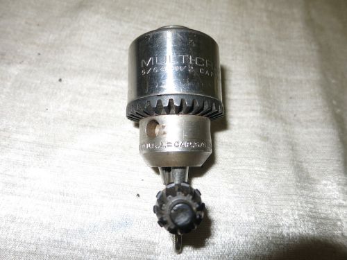 Vintage Jacobs Drill Chuck Mount No. 33 Taper, Capacity 0-1/2&#034;