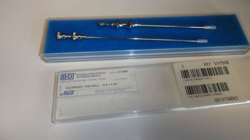 CC8:  B.D. Silverman Thinwall 14g 3 3/8 New with extra piece