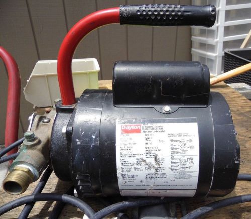 Dayton Flexible Impeller Water Pump~1/2 hp
