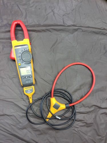 Fluke 376 1000A/1000V TRMS AC/DC Clamp Volt Ohm Amp Meter with iFlex probe USED