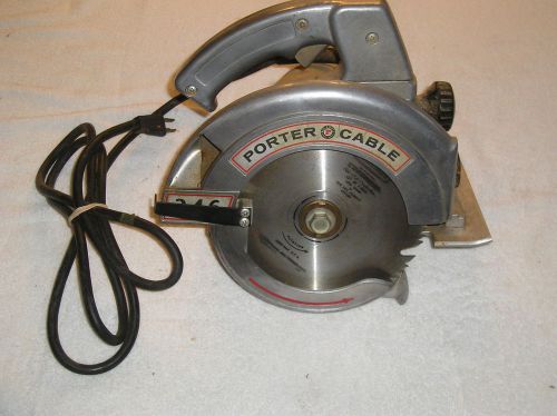 Porter cable no 746 heavy duty 6 3/4&#034; circular saw for sale