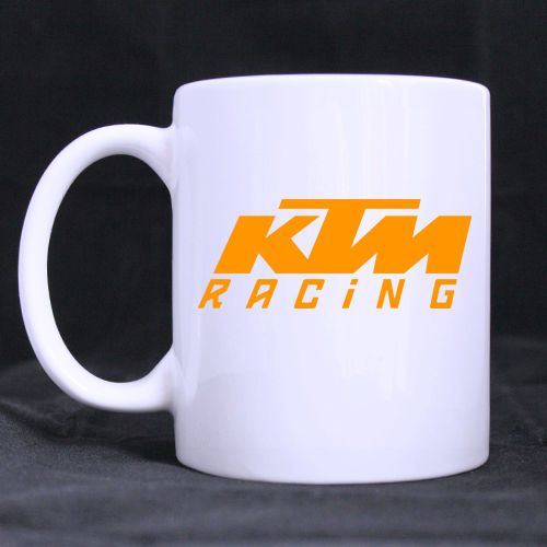 Mens/Gents/Ladies KTM RACING LOGO Mug Gift/ Coffee Mugs/Tableware/Tea/White