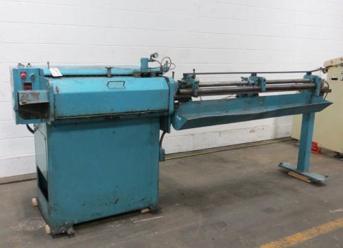 Wire straighten &amp; cut machine - used - am13402 for sale