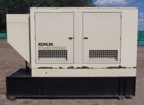 40kw kohler / john deere diesel generator / genset - load bank tested - 2005 for sale