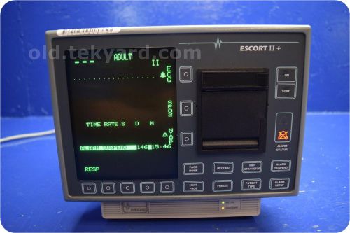 Medical data electronics mde escort ii (20101) multi-parameter patient monitor @ for sale