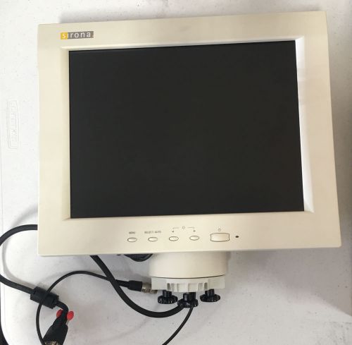 Sirona Cerec 3 Redcam 15&#034; LCD Display D3344A Series 752