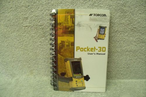 Topcoat FC-100 User&#039;s Manual Pocket-3D New in plastic