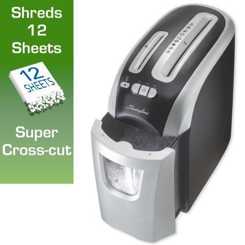 Swingline EX12-05 Super Cross-Cut Shredder, 12 Sheets, 1 User 1757390