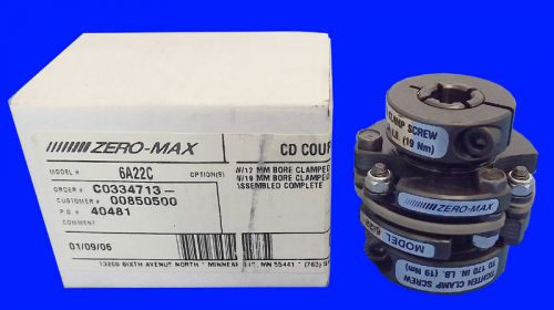 NEW Zero-Max 6A22C CD Coupling Single Flex Composite Disc Steel