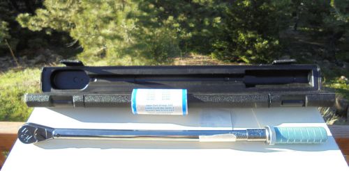 Armstrong 64-086 torque wrench 1/2&#034; drive micrometer ratcheting 25ft/lb 250 (new for sale