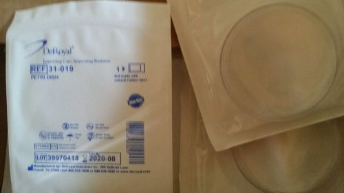 60 mm Petri Dish, sterile, case of 60