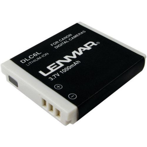 Lenmar DLC6L Canon NB-6L Digital Camera Replacement Battery - 1,000mAh