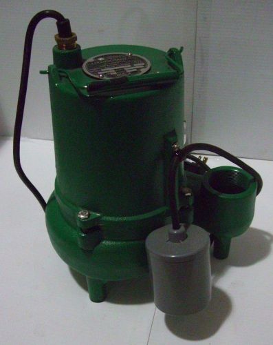 Hydromatic 1/2hp submersible sewage pump skv50aw1 115v 1 ph 10&#039; cord for sale