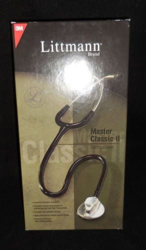 3 M Littmann Master Classic II, New in box, NAVY  BLUE  model # 2147