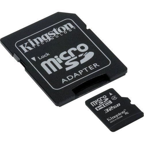 SJCAM SJ4000 Camcorder Memory Card 32GB microSDHC Memory Card with SD Adapter