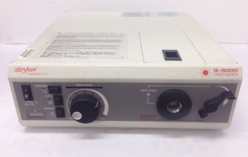 Stryker Endoscopy Q-5000 Light Source As-Is