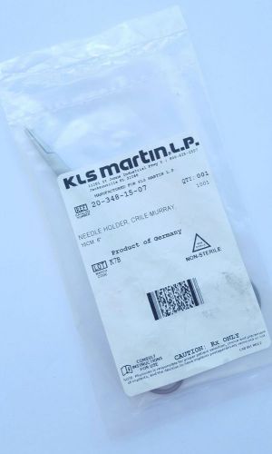 KLS Martin 20-348-15-07 Crile-Murray Suture Needle Holder 6&#034; Dental Oral Surgery