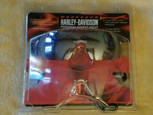 Harley davidson personal safety glasses 2 pair for sale