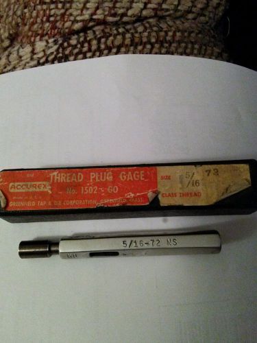 Thread plug go gauge