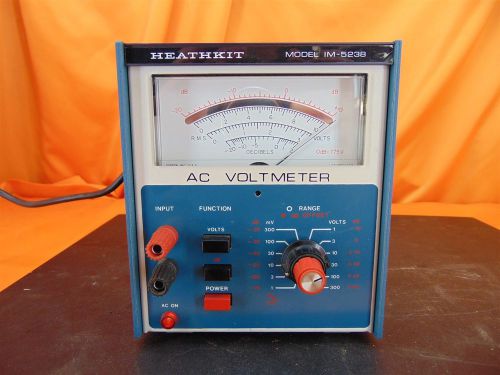 Vintage HEATHKIT Model IM-5238 AC Voltmeter