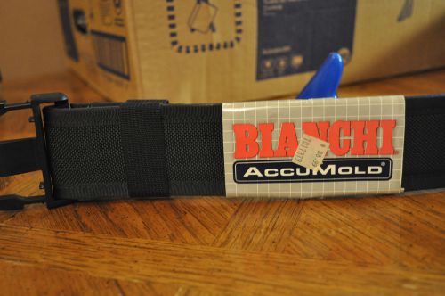 Bianchi Accumold Black 7200 Duty Belt 24&#034; - 28&#034; XSM
